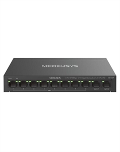 Коммутатор неуправляемый MS110CP 8-Port 10/100Mbps, 2-Port Gigabit with 8-Port PoE+ Mercusys