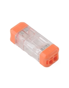 Клемма 07-5241-5 СМК 2273-202R проходная разъемная 2 полюса 0,5-2,5мм? (блистер 5 шт/уп) Rexant