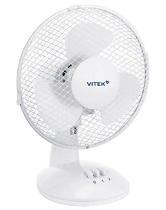 Вентилятор настольный VTF-0910 22Вт скоростей: 3 белый Vitek