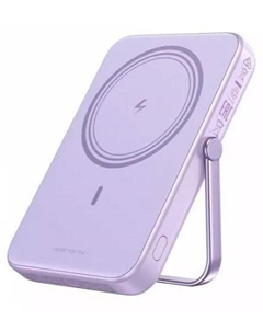 Аккумулятор внешний портативный UGREEN PB572 45328_ UNO 10000mAh Mini Magnetic Wireless Robot 20W с держателем. Цвет: фиолетовый Ugreen