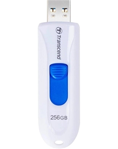 Накопитель USB 3.1 256GB TS256GJF790W JetFlash 790, белый Transcend