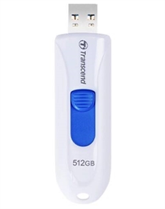 Накопитель USB 3.1 512GB TS512GJF790W JetFlash 790, белый Transcend
