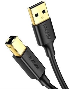 Кабель US135 20847_ для принтера USB 2.0 A(m) to USB-B(m) Print Cable. длина: 2 м. цвет: черный Ugreen