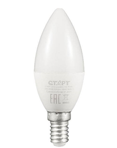Лампа светодиодная 17281_ LEDCandleE14 7W 40 WS 10/100 Старт
