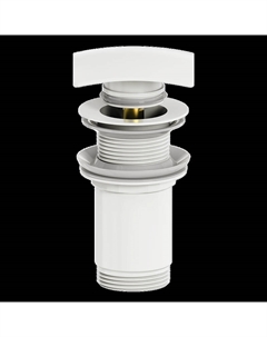 Донный клапан WW-88SS08-MW click-clack цвет Белый матовый Wonzon & woghand