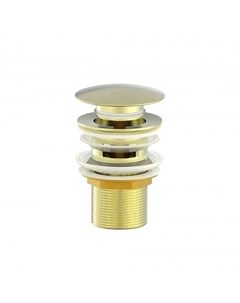 Донный клапан WW-88SS01-BG click-clack цвет Брашированное золото Wonzon & woghand