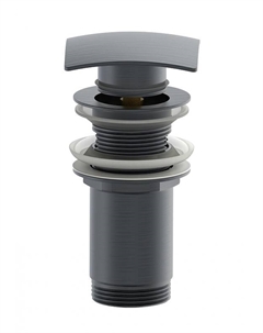 Донный клапан WW-88SS08-BGM click-clack цвет Темный графит Wonzon & woghand