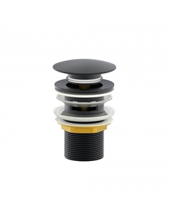 Донный клапан WW-88SS01-BGM click-clack цвет Темный графит Wonzon & woghand