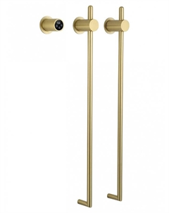 Электрический полотенцесушитель Leipzig 42х76 WW-AL3621-BG цвет Брашированное золото Wonzon & woghand