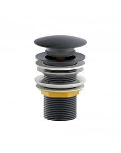 Донный клапан WW-88SS02-BGM click-clack цвет Темный графит Wonzon & woghand