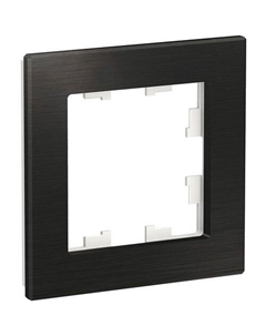 Рамка ATN312301 (ATN312301) накладная 1шт ABS пластик черный Schneider electric