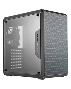 Корпус ATX MasterBox Q500L, Midi-Tower, без БП, черный Cooler master