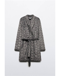 Халат домашний плюшевый с сердечками Befree