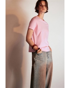 Футболка базовая с подвернутыми рукавами Befree