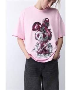 Футболка хлопковая с принтом Befree