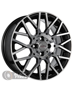 Литой диск X-125 6.5x16/4x98 D58.5 ET35, Черные X-trike