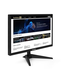 Монитор 23.8" EB2400 TN, 1920x1080 (16:9), 200кд/м2, 5 мс, 178°/178°, VGA, HDMI, черный (EX294424RUS) Exegate