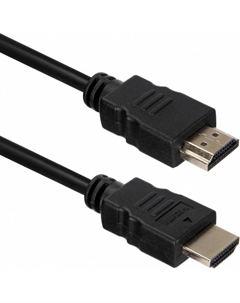 Кабель HDMI(19M)-HDMI(19M) 4K, v1.4/1.4, экранированный, 1.8 м, черный (-DHHM1-18B) Acd
