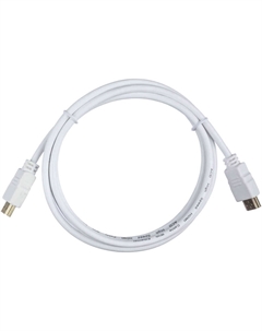 Кабель HDMI(19M)-HDMI(19M) 4K, v2.0/2.0, экранированный, 1.8 м, белый (-DHHM2-18W) Acd