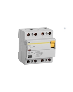 УЗО ВД1-63 32А 3P+N тип AC 300 мА 4,5 кА (MDV10-4-032-300) Iek