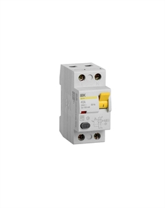 УЗО ВД1-63 40А 1P+N тип AC 100 мА 4,5 кА (MDV10-2-040-100) Iek