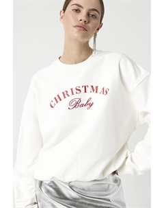 Толстовка Christmas Baby молочного цвета 2mood