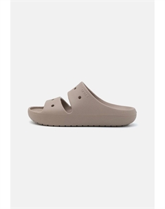 Мюли CLASSIC V2 UNISEX - Pool slides, серо-коричневый Crocs