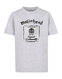 Футболка "Мужская детская футболка Motorhead - No Sleep At All Basic ", серый Merchcode