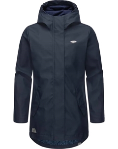 Плащ-дождевик "Марьянка II", стильная парка-дождевик для девочек со сварными швами, цвет морской волны Ragwear