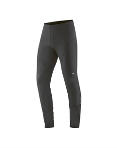 Велосипедные брюки "Montana Hip Raw 2", ветронепроницаемые, водоотталкивающие, с высокой теплоизоляцией, черный Gonso