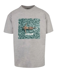 Футболка "Мужская летняя футболка — футболка On My Mind Heavy Oversize", серый Merchcode