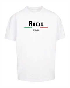 Футболка "Мужская футболка Roma Heavy Oversize-BY102", белый Merchcode