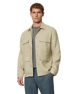 Короткая куртка "из чистого льна", без капюшона, бежевый Marc o'polo