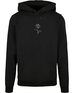 Толстовка с капюшоном " Men's Rose Basic Hoody", черный Merchcode