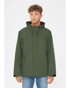 Прочная куртка от дождя и грязи "Wattby", со светоотражающими деталями, без ПВХ и ПФУ, водоотталкивающая, ветрозащитная, черный Derbe