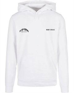 Толстовка с капюшоном " Men's Barely Awake Basic Hoody", белый Merchcode