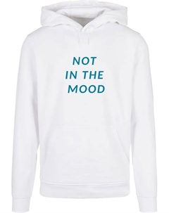 Толстовка с капюшоном " Men's NITM - Italic Basic Hoody", белый Merchcode