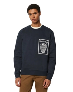 Толстовка "с винтажным принтом", синий Marc o'polo