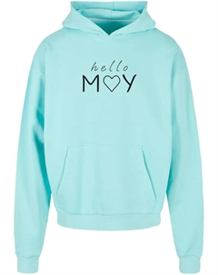 Толстовка с капюшоном " Men's Spring - Hello may Ultra Heavy Hoody", синий Merchcode