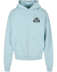 Толстовка с капюшоном " Men's Lewis Capaldi - PP Logo Ultra Heavy Hoody", синий Merchcode