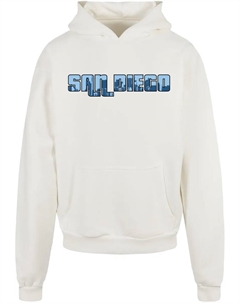 Толстовка с капюшоном " Men's Grand San Diego Skyline Ultra Heavy Hoody", цвет Ready For Dye Merchcode