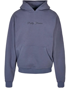 Толстовка с капюшоном " Men's Ladies Pretty Flowers - Cropped Tee", синий Merchcode