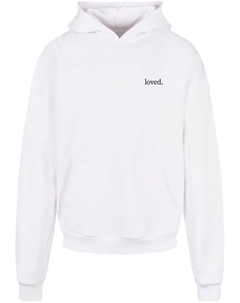 Толстовка с капюшоном " Men's Logo Upper Heavy Hoody", белый Merchcode