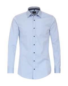 Деловая рубашка "Деловая рубашка удлиненные рукава 72см однотонная", голубой Venti