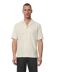 Рубашка с короткими рукавами "в полоску", бежевый Marc o'polo