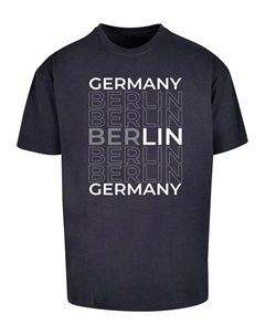 Футболка "Мужская футболка Berlin X Heavy Oversize", цвет морской волны Merchcode