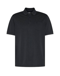 Рубашка-поло, особенно мягкая, серый Bugatti