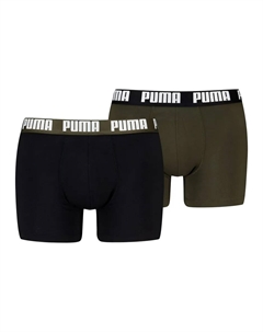 Боксеры "BASIC BOXER" (2 шт.), на эластичном поясе, черный Puma