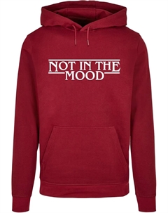 Толстовка с капюшоном " Men's NITM - Stranger Mood X Basic Hoody", цвет Burgundy Merchcode