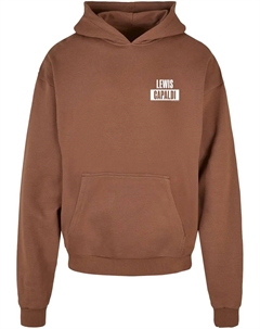Толстовка с капюшоном " Men's Lewis Capaldi - PP Logo Ultra Heavy Hoody", цвет Bark Merchcode